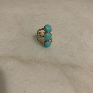 Startling silver ring